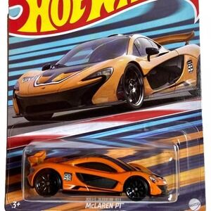 Hot Wheels McLaren P1 Circuit Racing 2/5 Die-Cast 1:64 Model Car HTF NIP 2022